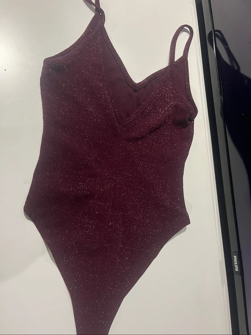 Forever 21 sparkly wine